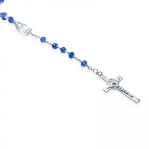 Purple - Blue Metallic Rosary