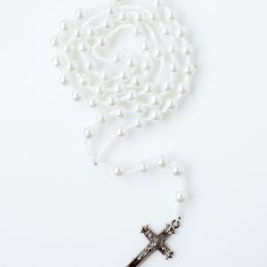 Pearl white rosary