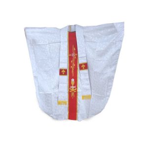 Buy Embroidered white Chasuble